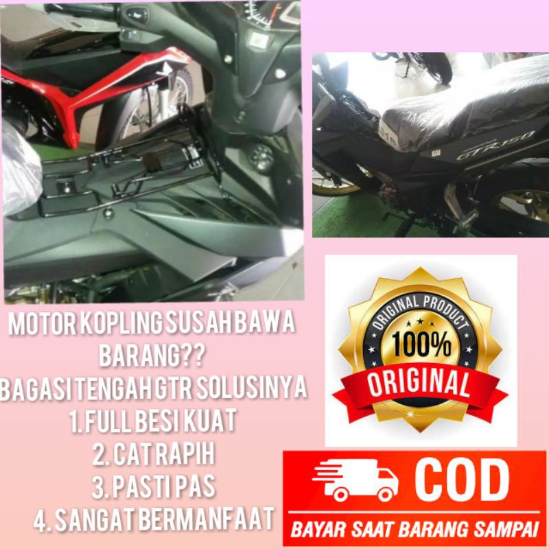 PROMO Motor BAGASI TENGAH SUPRA GTR 150