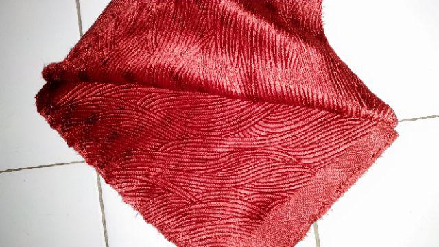 Bahan Kain Sofa Meubel Kursi Ateja Suede Fabric - Charming