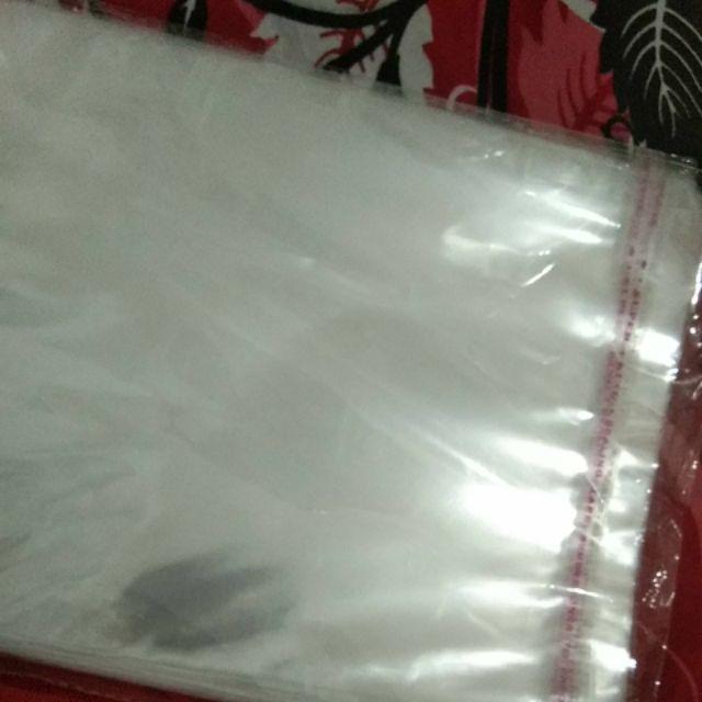 16x21,5 Cm Plastik Opp (seal/lem) Tebal 20 Mic Asli / Plastik Undangan / Jilbab