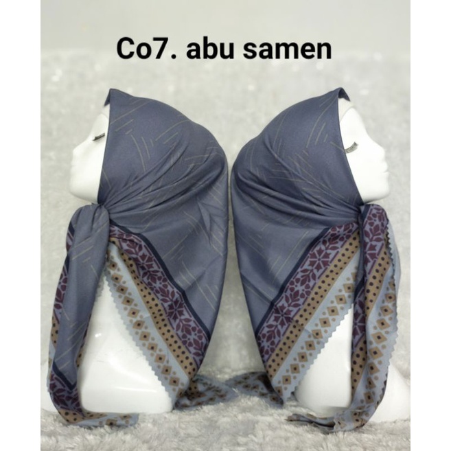 kerudung segi empat, pilih warna pilih motif-Co7