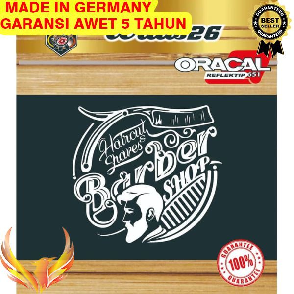 

TERMURAH STIKER BARBERSHOP CUTTING STICKER M04 Phoenix Star