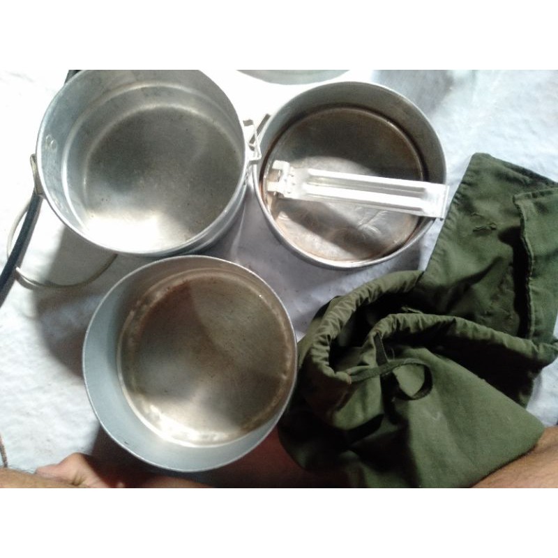 Nesting TNI second  jadul bulat tahun 76