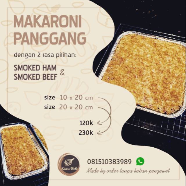 

Macaroni Panggang