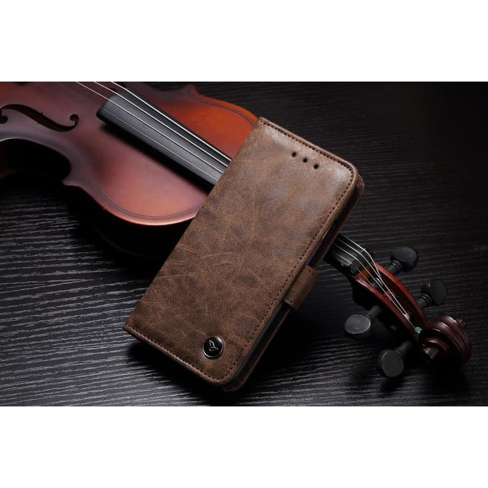 Case Samsung S7 Flat - S7 Edge casing wallet dompet FLIP COVER VINTAGE
