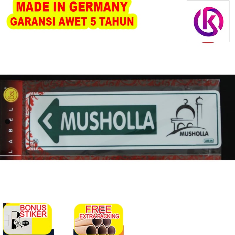 

Terlaris PAPAN LABEL AKRILIK TANDA MUSHOLLA KIRI BESAR