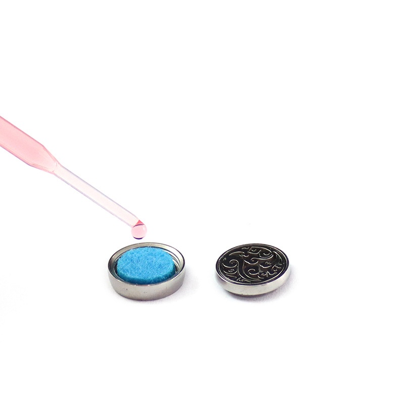 Klip Locket Magnetik Mini Diffuser Minyak Esensial Aromaterapi Parfum