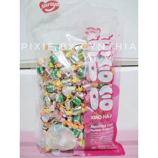 

NARAYA XIAO HAHA 500 GRAM PERMEN ASSORTED CANDY