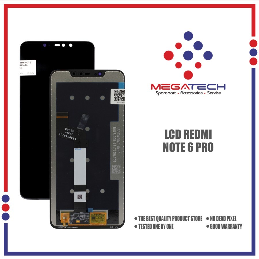 LCD Xiaomi Redmi Note 6 Pro Fullset Touchscreen