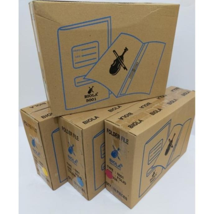 

Office & Stationery | Document Organizer | Map Snelhecter Folio Biola Isi 50 Pcs Type 501 | Best Seller