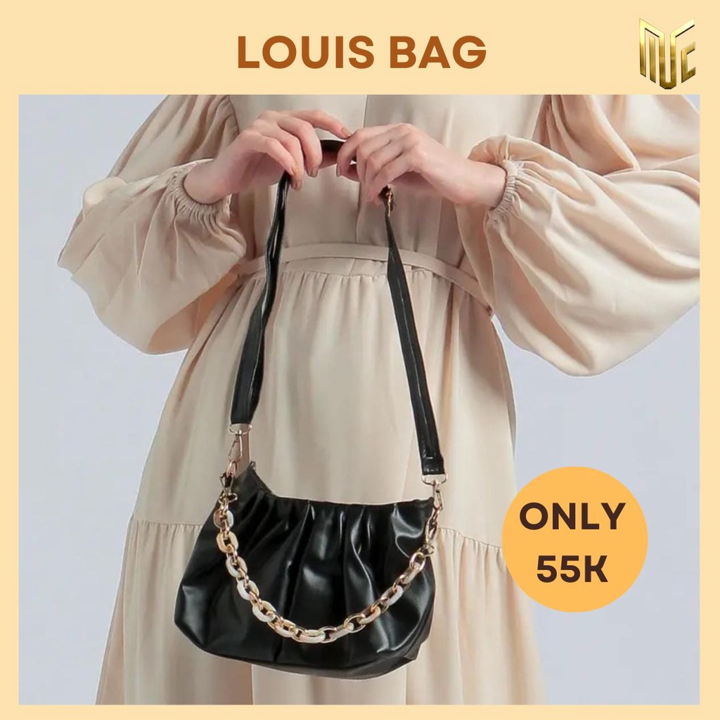 Tas Wanita Import Murah Tas Pesta Sling Bag Tas Jinjing Louis Bag