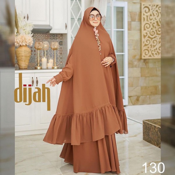 DIJAH 130 set gamis syari by DIJAH