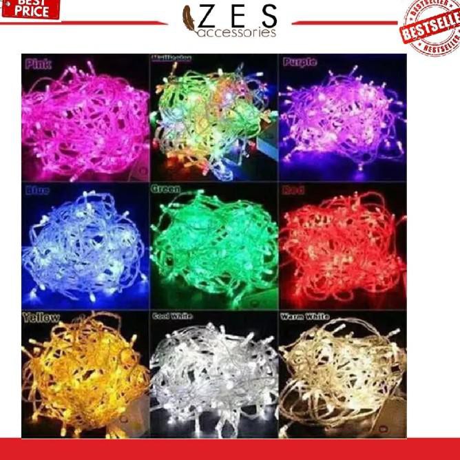 Terlaris Lampu Natal Led / Lampu Tumbrl Lampu Hias Kelap Kelip 10 Meter 10M '