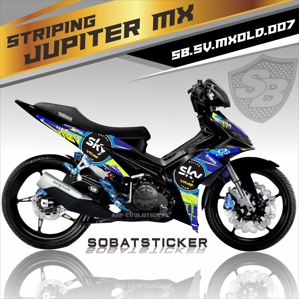 Striping JUPITER MX OLD -  Sticker Striping list Variasi JUPITER MX OLD 007