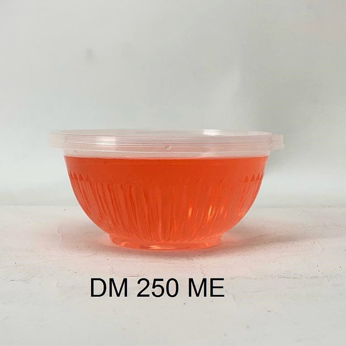 Thinwall 250 ml Bowl DM ME / Thinwall Bowl Food Container ME @1pack