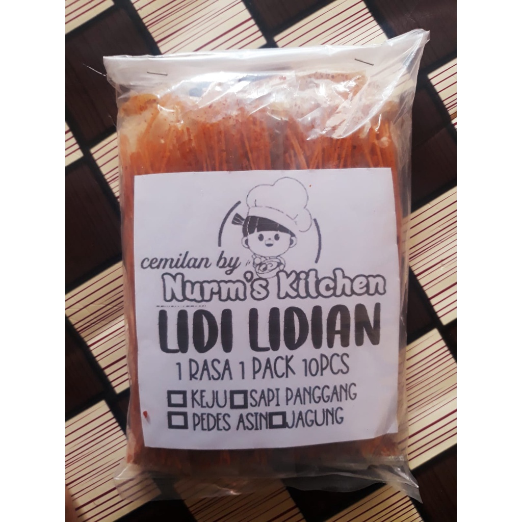 

LIDI LIDIAN GANDUM 1 PACK ISI 10 PCS ( BITING - BITINGAN ) - CEMILAN BY NURM'S KITCHEN