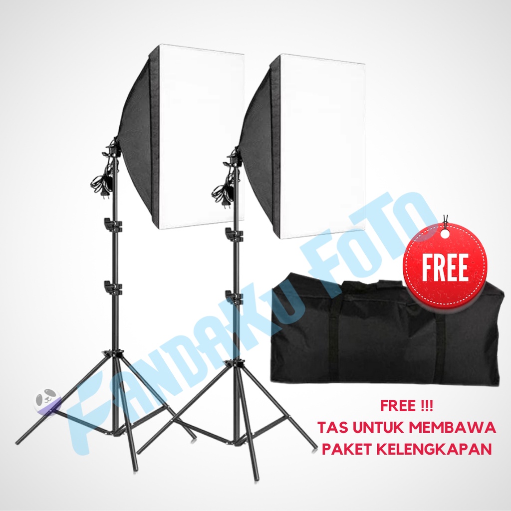 Jual Paket Lighting Studio Lampu Softbox Shopee Indonesia