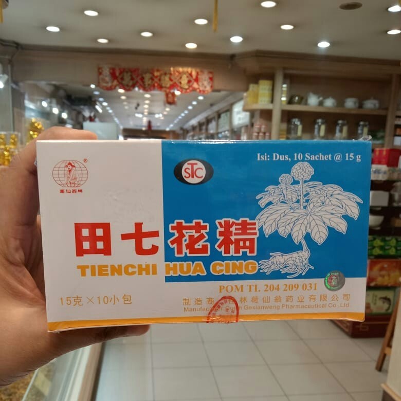 

tien chi hua cing 10 sachet teh herbal