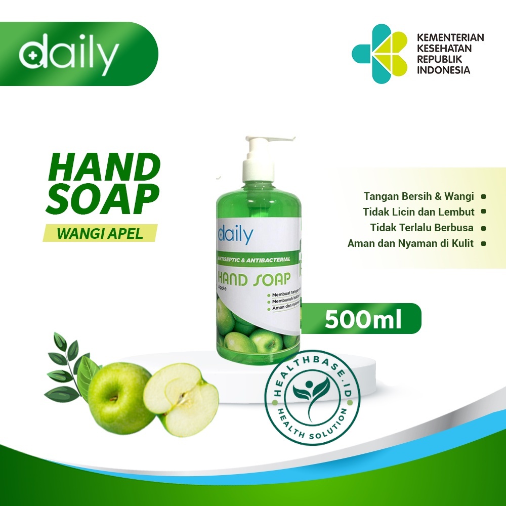 SABUN CUCI TANGAN GLISERIN LEMBUT | HAND SOAP 500ML PUMP ANTIBACTERIAL &amp; VIRUS
