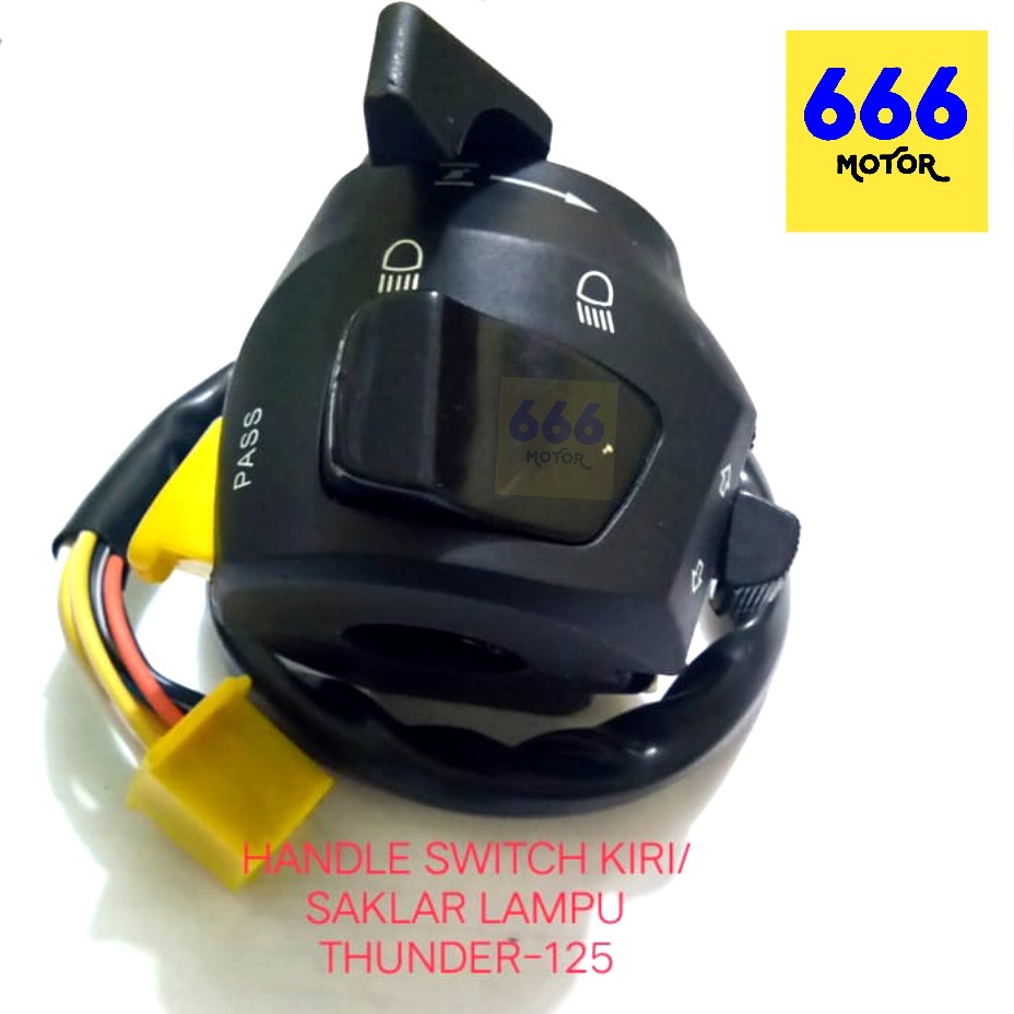 666MOTOR HOLDER SAKLAR KIRI LH SUZUKI THUNDER 125