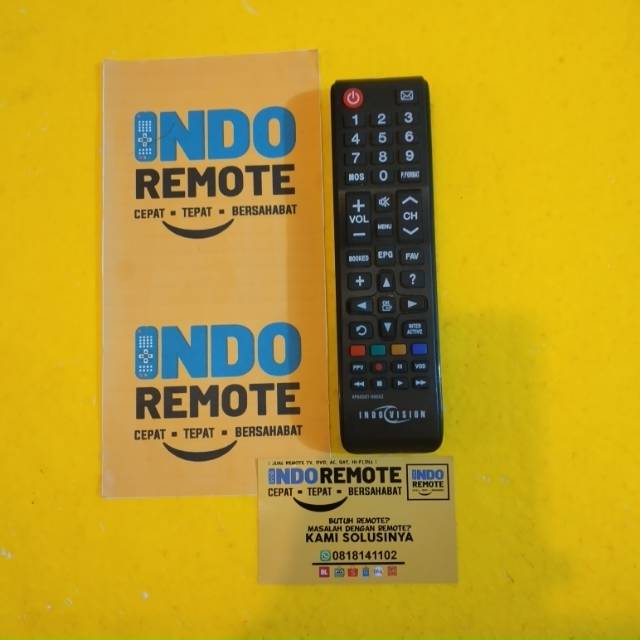 REMOTE TV PARABOLA INDOVISION RP60001-00002 ORIGINAL