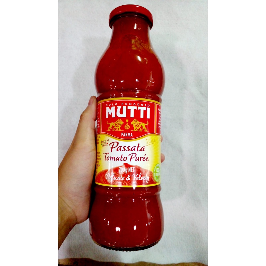 Mutti Tomato Paste 700gr Botol Besar / Muti Pasta Tomat Double Concentrated