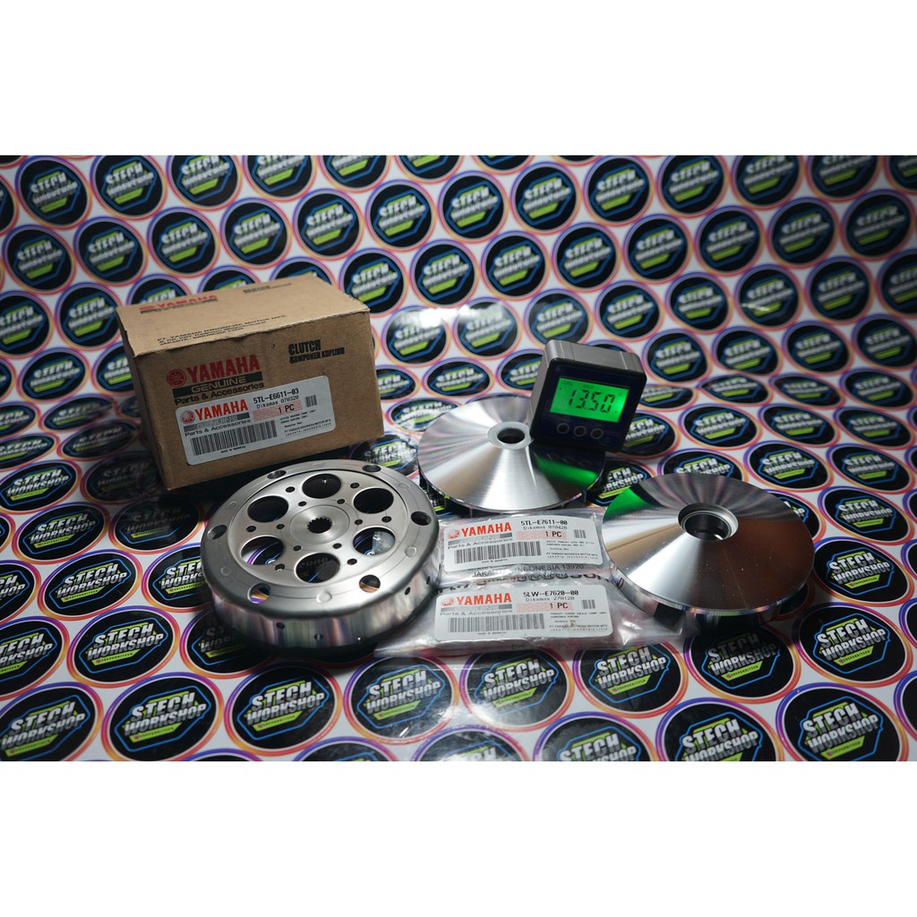 Jual PAKET UPGRADE CVT PULLEY CUSTOM RUMAH ROLLER CUSTOM MANGKOK KOPLING CUSTOM MIO KARBU MIO SMILE NOUVO Indonesia Shopee Indonesia