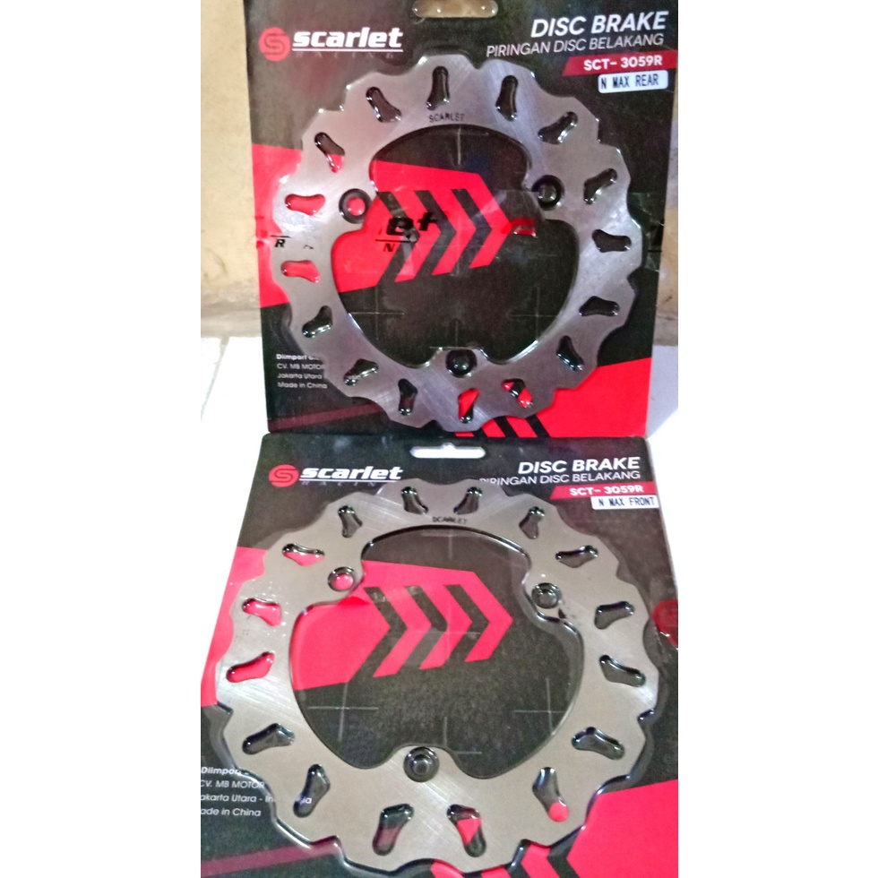 piringan SET DEPAN BELAKANG NMAX NEW-NMAX OLD 155CC CAKRAM SET DEPAN BELAKANG YAMAHA NMAX OLD -NMAX NEW 155CC