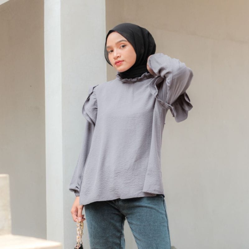 LASHIRA TOP / ALILA TOP / ATASAN / BLOUSE WANITA / ATASAN KERJA