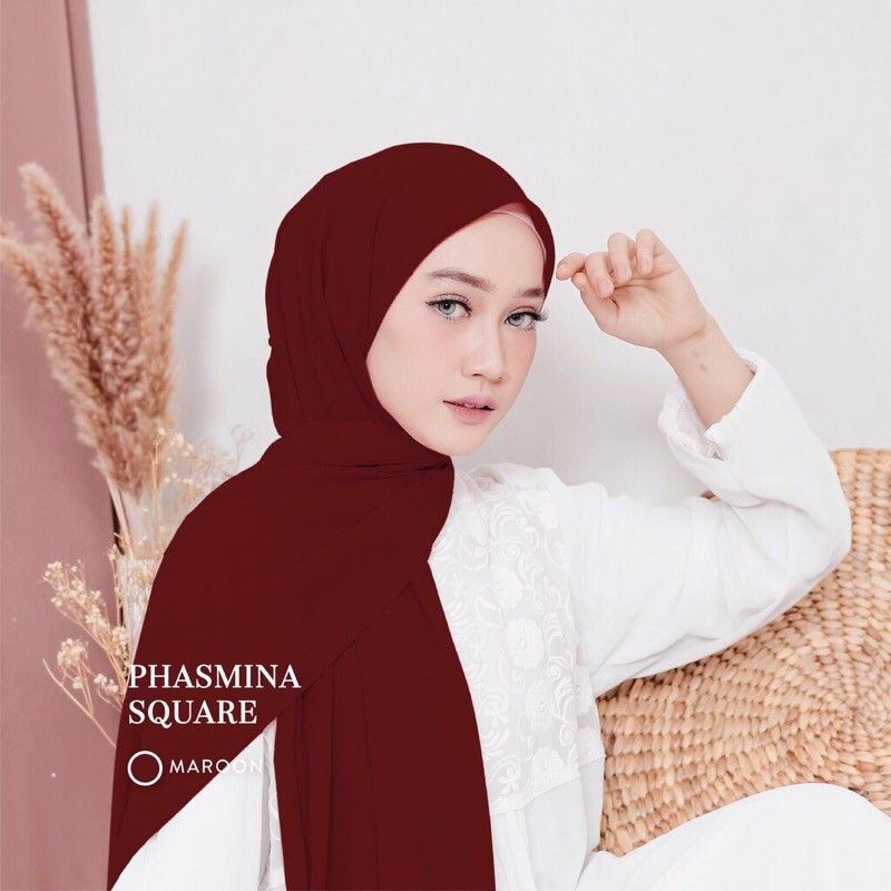 PASHMINA SQUARE (PASHMINA+SEGIEMPAT) Ceruty babydoll