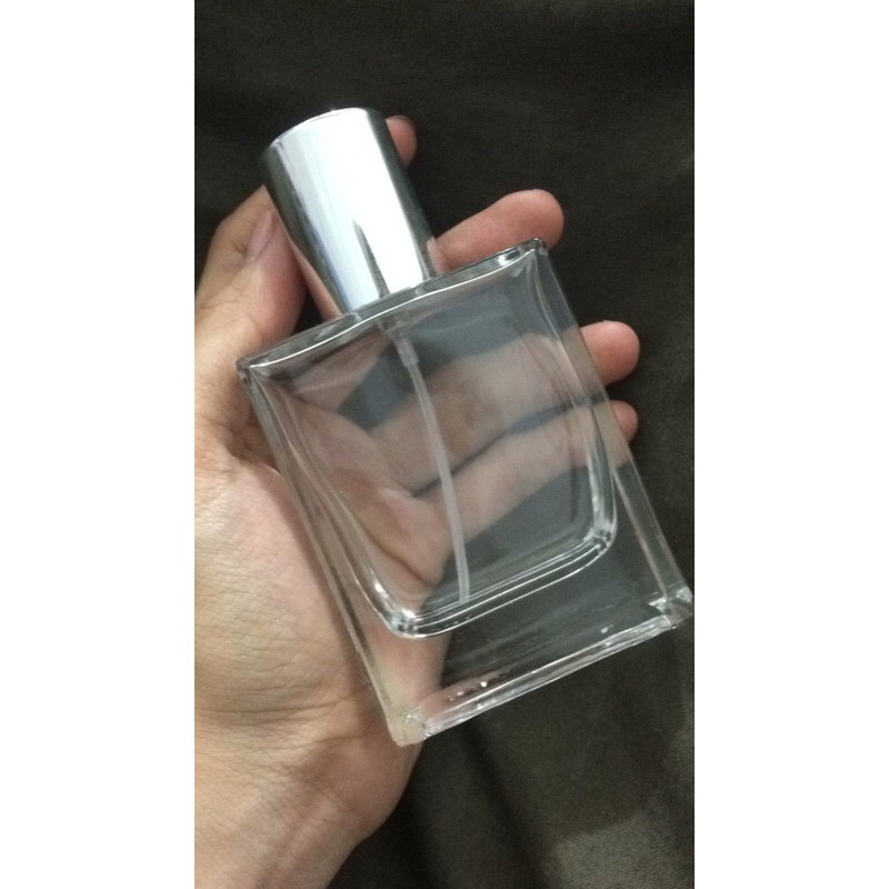 botol parfum h.res 50 ml / botol parfum kotak hr.ems press alat 50 ml