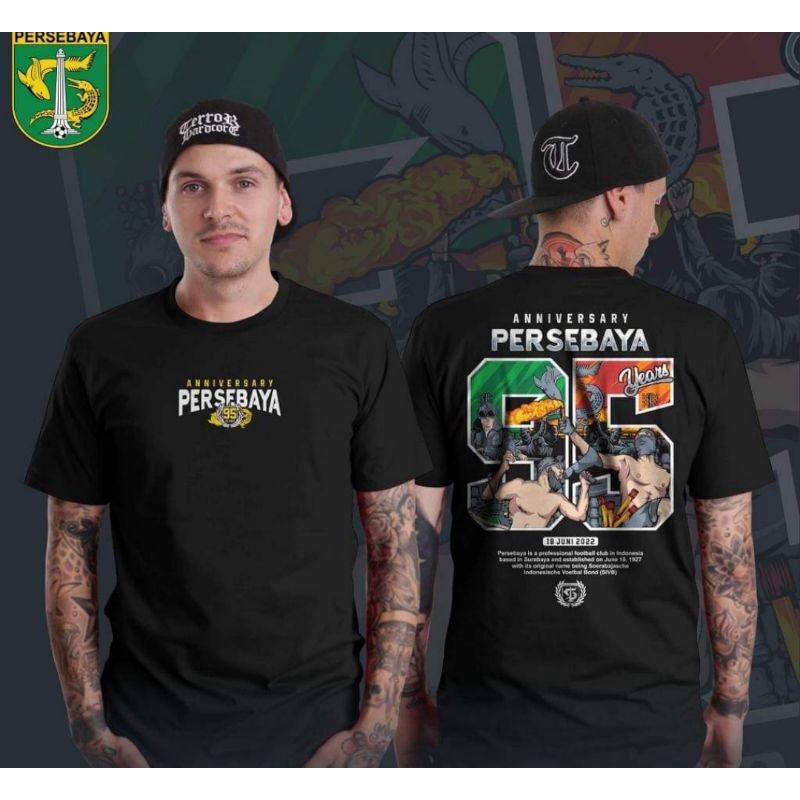 Kaos bonek emosi jiwaku/baju persebaya aniversary 95 persebaya