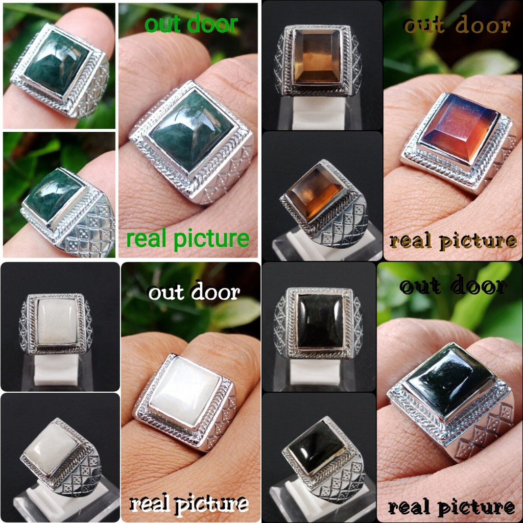 CINCIN BATU ZAMRUD, LOLODA, BADAR BESI, KATILAYU, MG, SUNGAI DAREH, DLL MODEL RING KOTAK