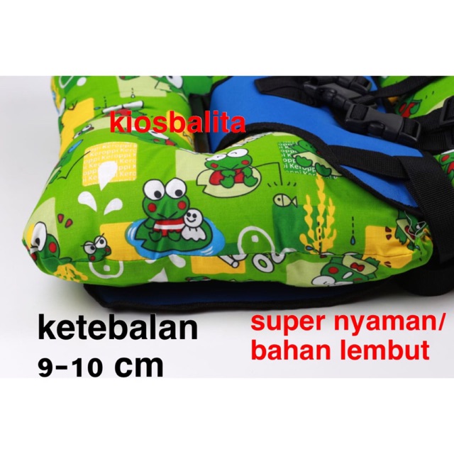 PROMO!! 3IN1 CAR SEAT PORTABLE PREMIUM/ALAS DUDUK KURSI BAYI/ALAS STROLER/ALAS BABY CHAIR/ BOUN