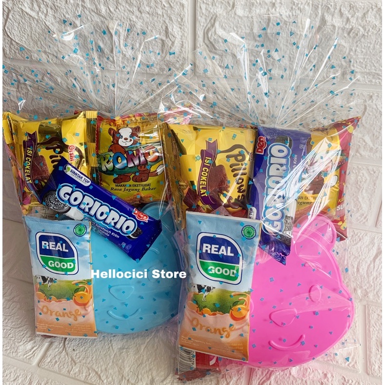 

PARCEL VARIASI KOTAK MAKAN CANTIK + SNACK KEMASAN ULTAH