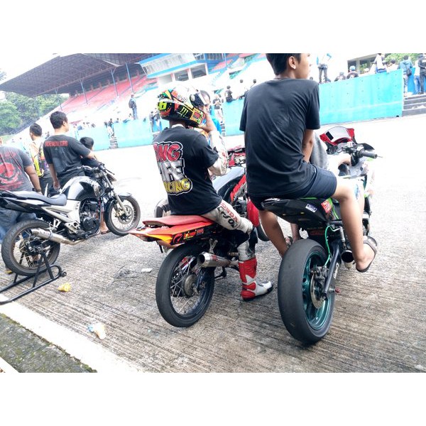 Knalpot Yamaha Scorpio Type H-5 Stainless Kompetisi by HNR Product