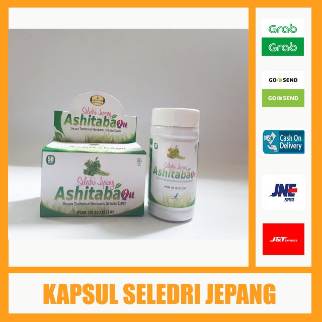 Kapsul AshitabaQu Seledri Jepang Original - 60 Kapsul - Kapsul Seledri Jepang