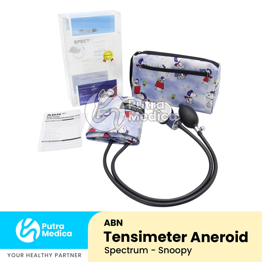 ABN Tensimeter Aneroid Spectrum Karakter / Alat Ukur Tekanan Darah