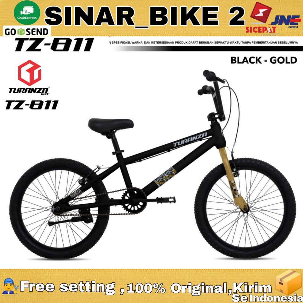 Sepeda Anak Laki- Laki BMX TURANZA TZ-811 20 Inch