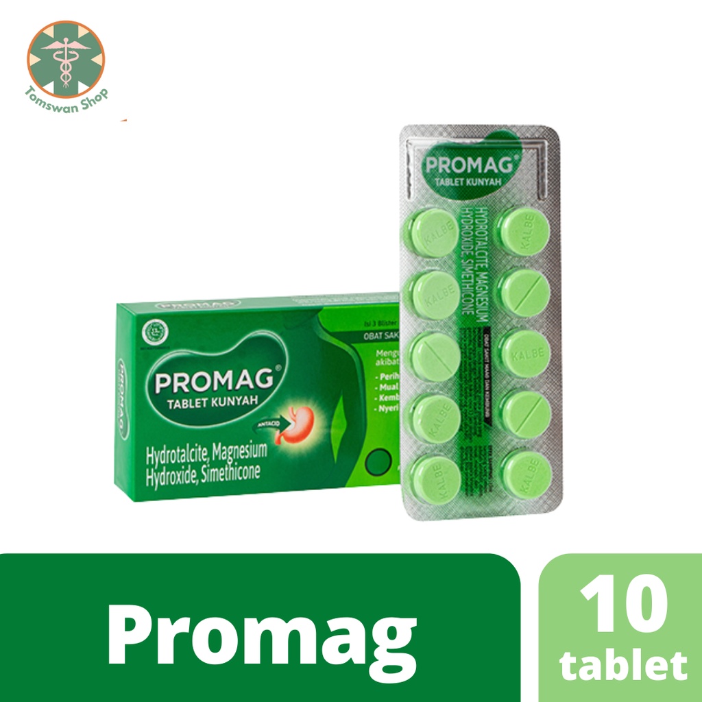 Jual PROMAG Obat Maag 10 tablet | Shopee Indonesia