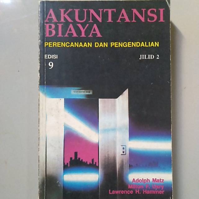 

Buku Akuntansi Biaya