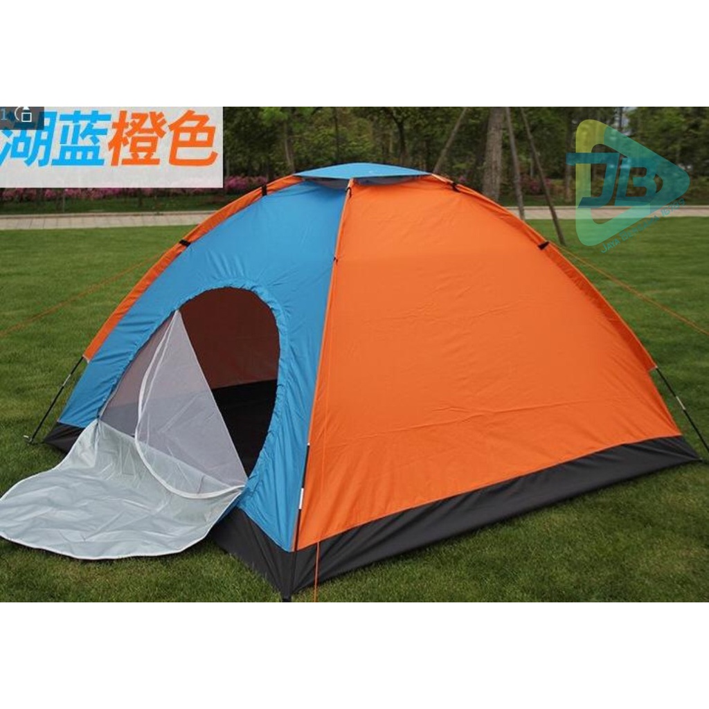 RT106 Tenda Camping outdoor indoor kapasitas 2-3 orang ukuran 2m x 1,5m JB5529