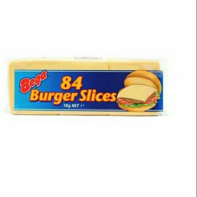 

Bega cheese slices white burger slices 1 kg 3 pcs