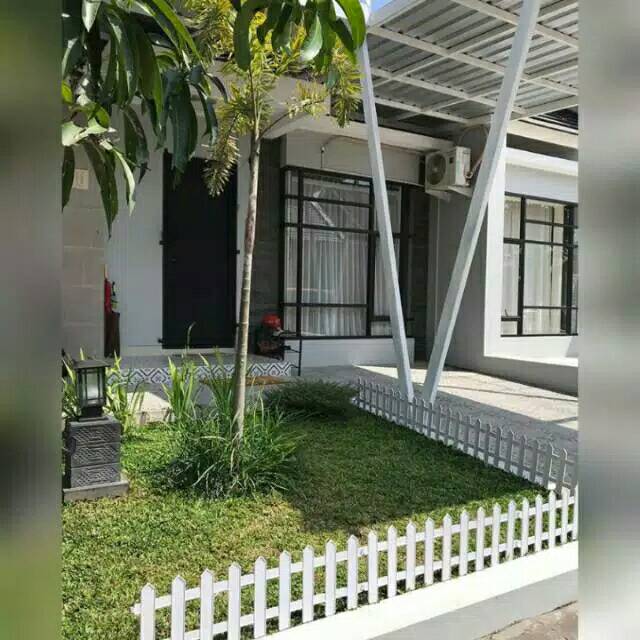 Naindo Pagar Hias Shabby Indoor Outdoor Hiasan Taman Panjang 3 7 Meter Shopee Indonesia