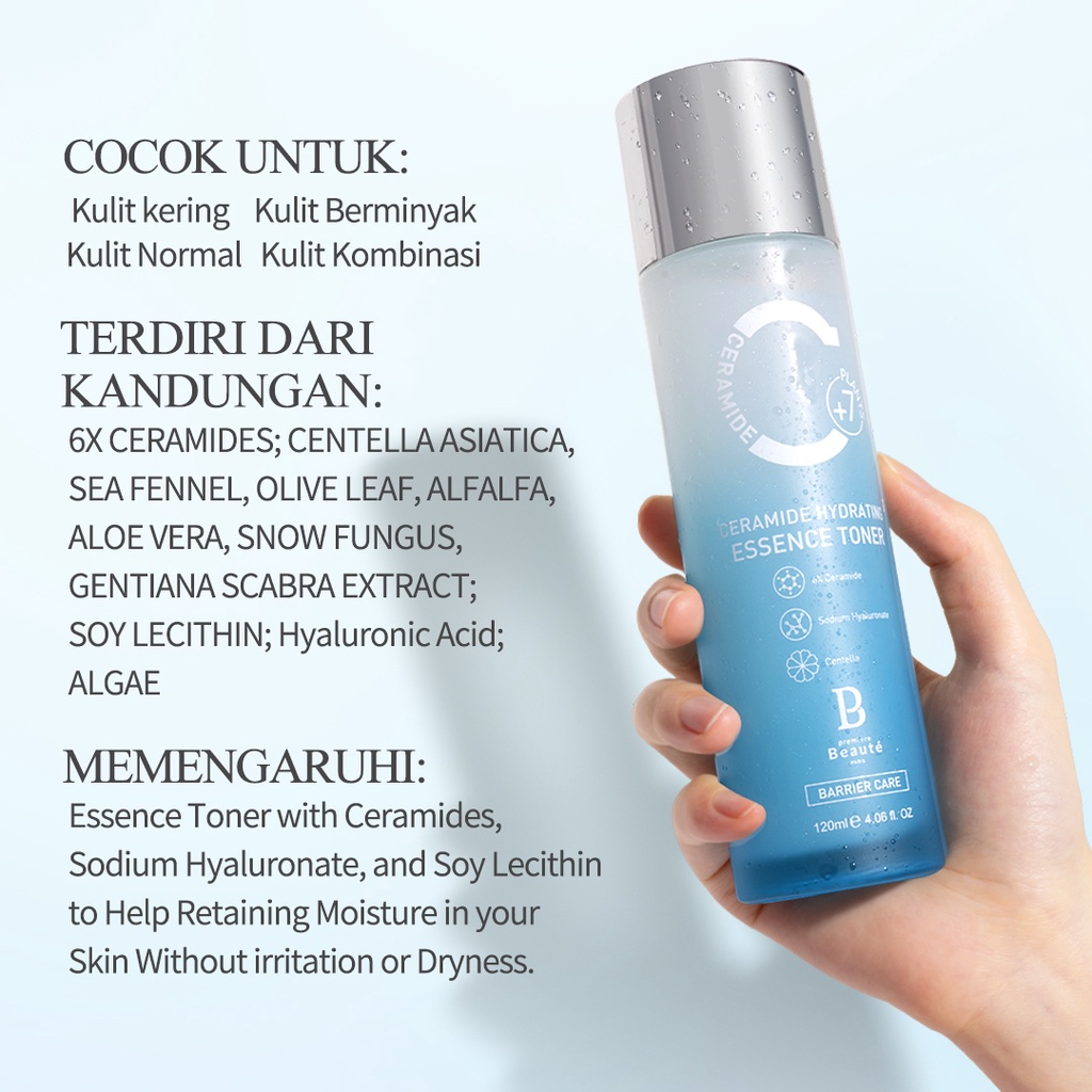 ✨ AKU MURAH ✨Premiere Beaute Luminous Glow Brightening Essence Ceramide Toner 120ml