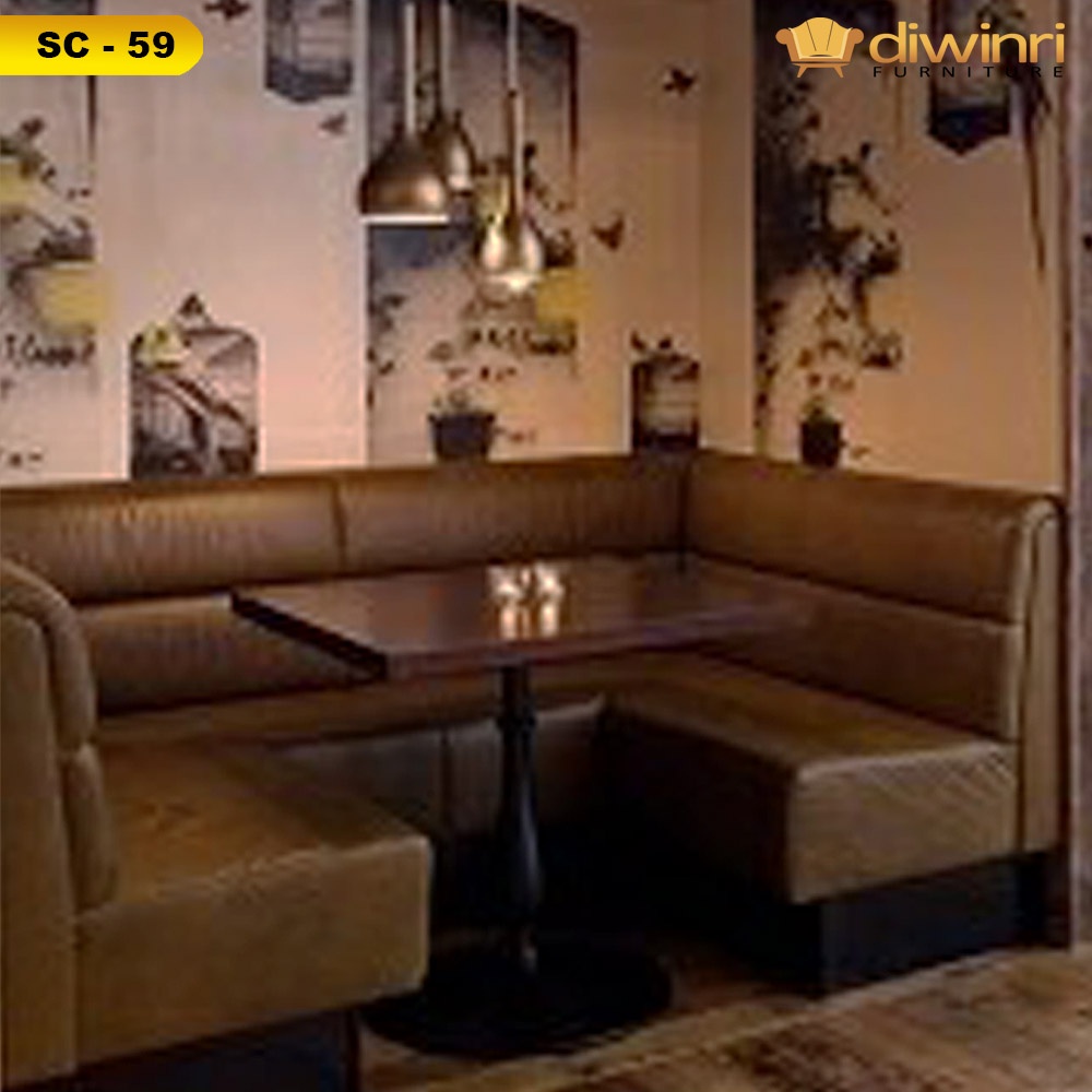 Sofa Cafe 1/2 Corner Small SC - 59