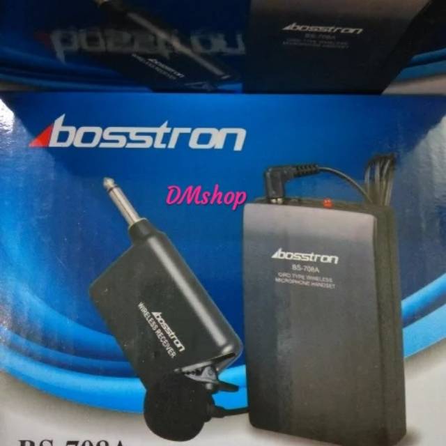 Microphone Wireless Clip On (mic jepit tanpa kabel)