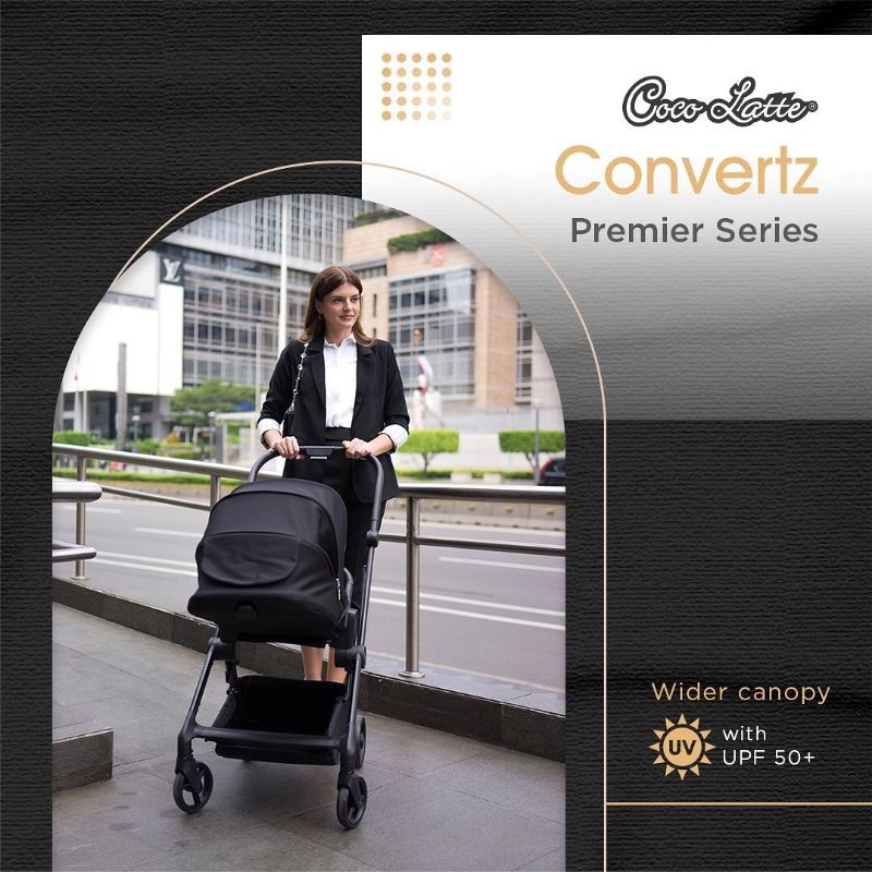 Stroller Reversible Cocolatte Convertz / Convertz+ / Convertz 2.0/ Kereta Dorong Bayi 2 arah