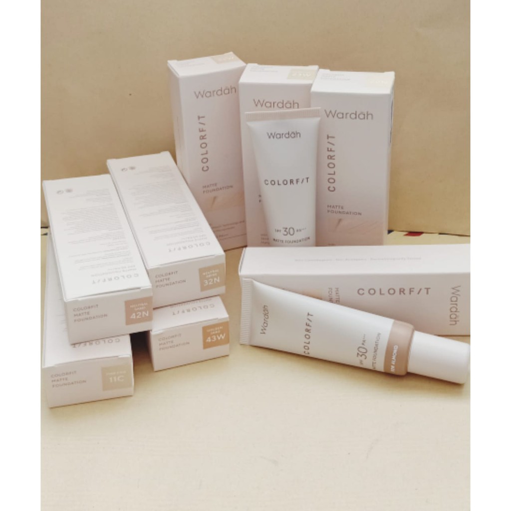 Wardah Colorfit Matte Foundation 25ML