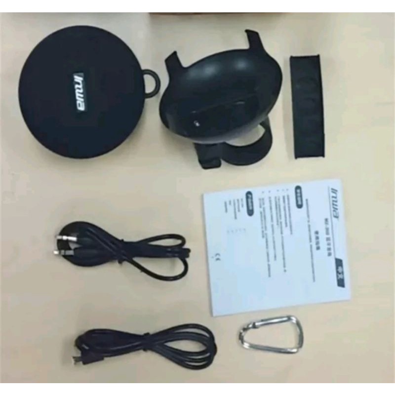 Speaker Sepeda Bluetoot Waterproof Speaker Portable Wireless Sepeda Hitam