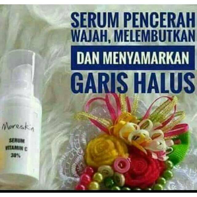 MORESKIN SERUM VITAMIN C/SERUM WAJAH/SERUM VITAMIN C
